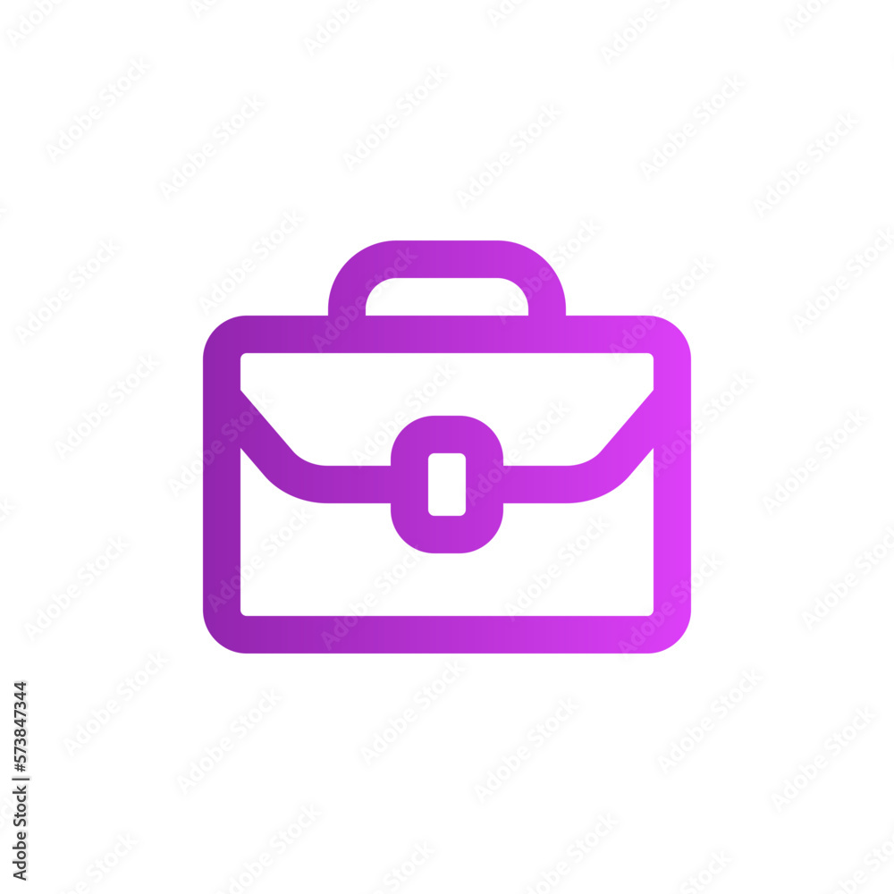 suitcase gradient icon suitcase gradient icon