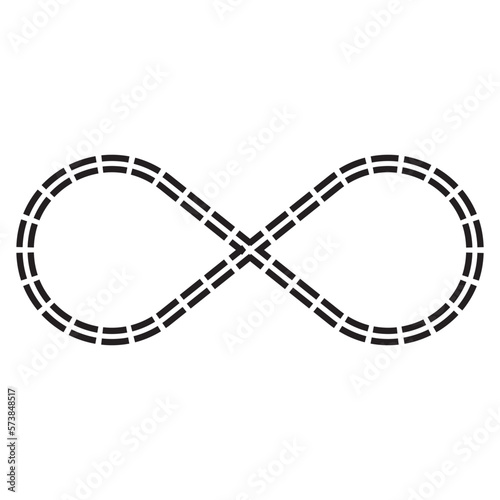 Infinity symbols. Eternal, limitless, endless, life logo or tattoo concept.