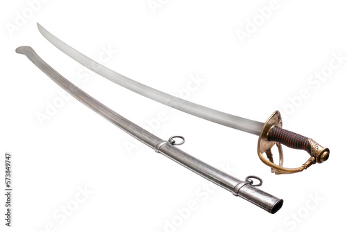 French officer saber (sabre).