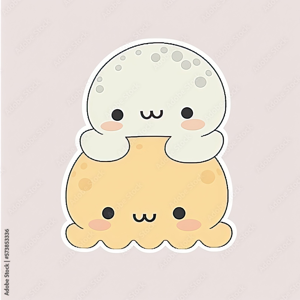 squid cute Generative Ai squid cute Generative Ai