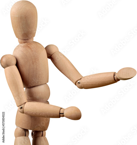 Fotografía Miniature wooden mannequin