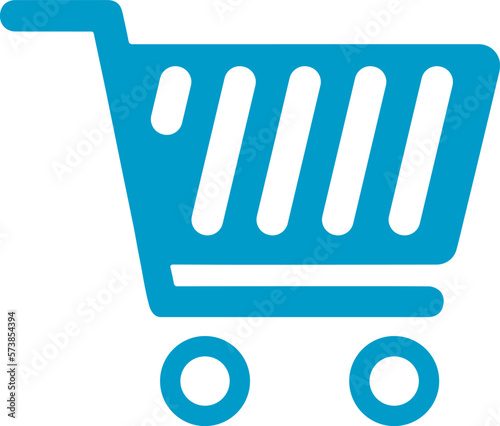 shopping cart icon - concept of e-commerce