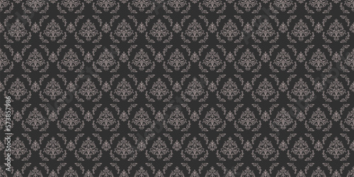 vintage background with ornament. Wallpaper pattern