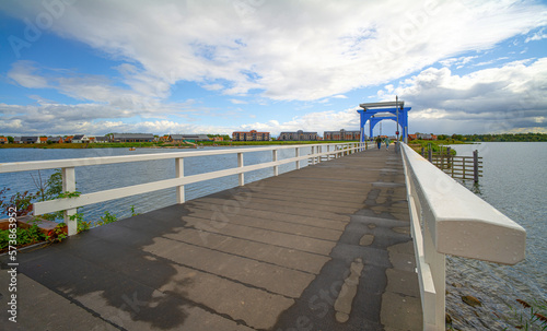 Stadt Thorn an der Maas, Holland photo