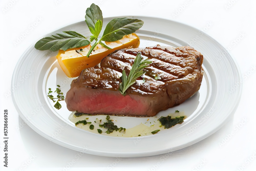 Sliced Meat with Green Vegetables Sliced Meat with Green Vegetables