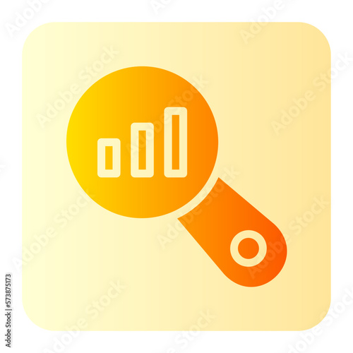 Search Analytics gradient icon