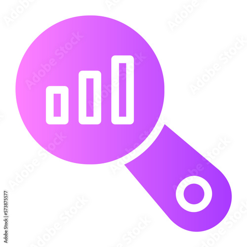 Search Analytics gradient icon