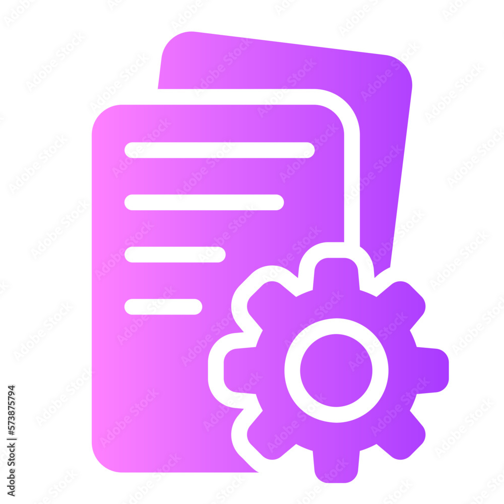 documents gradient icon documents gradient icon