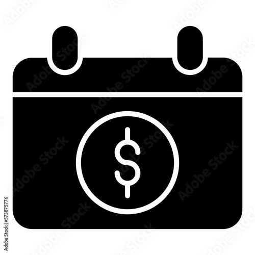 calendar money icon