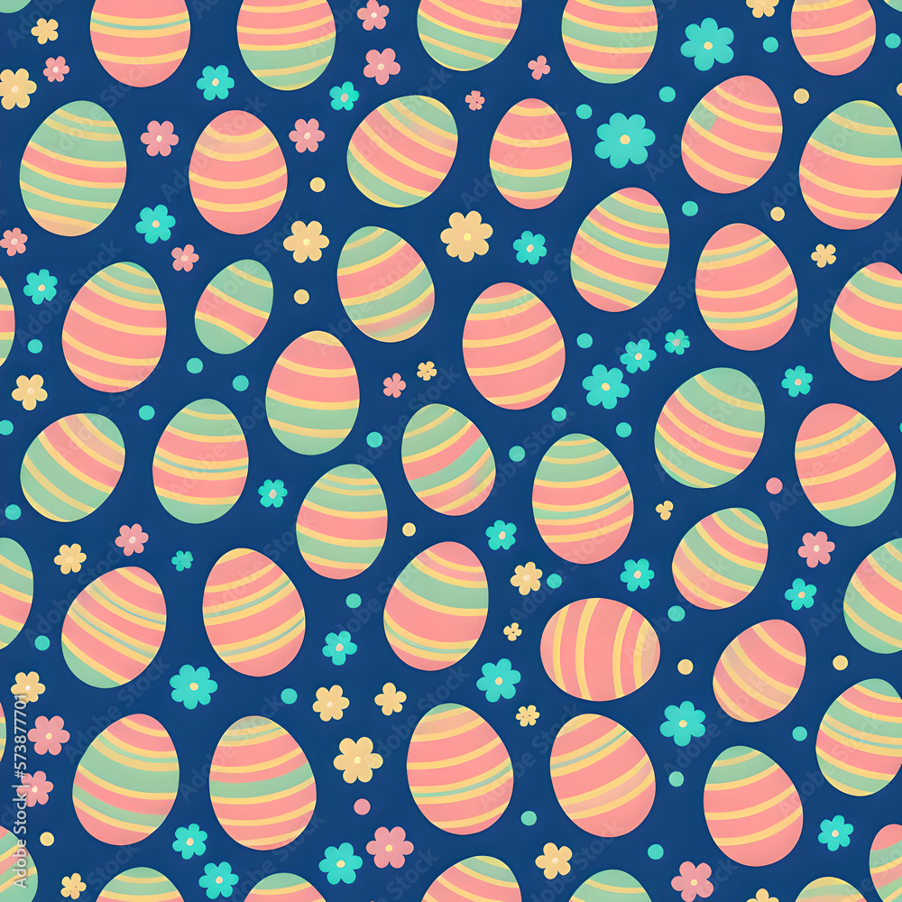 seamless pattern with easter eggs seamless pattern with easter eggs