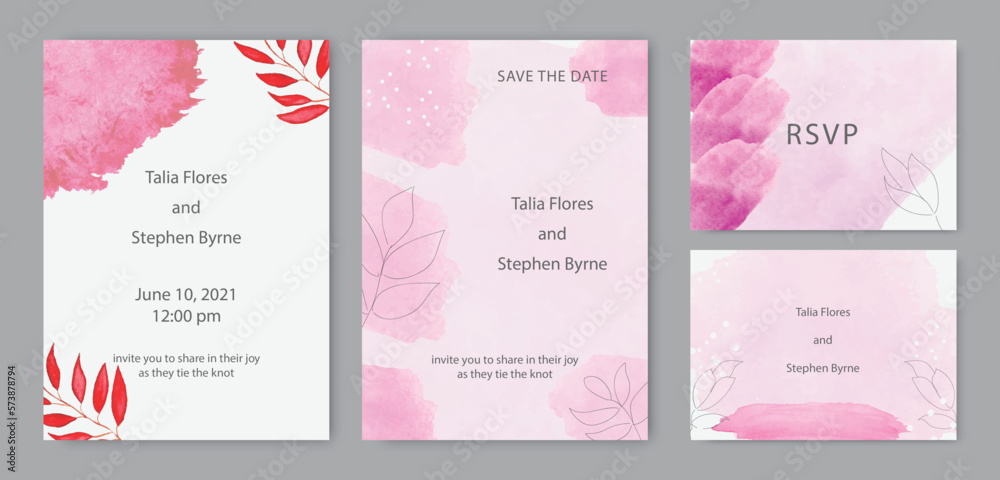 beautiful wedding invitation card illustration beautiful wedding invitation card illustration
