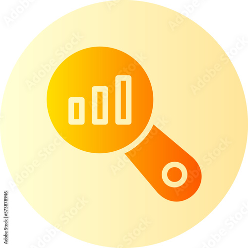 Search Analytics gradient icon