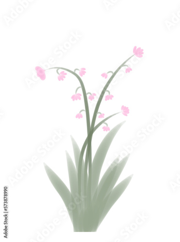 Fototapeta Naklejka Na Ścianę i Meble -  pink lily flower