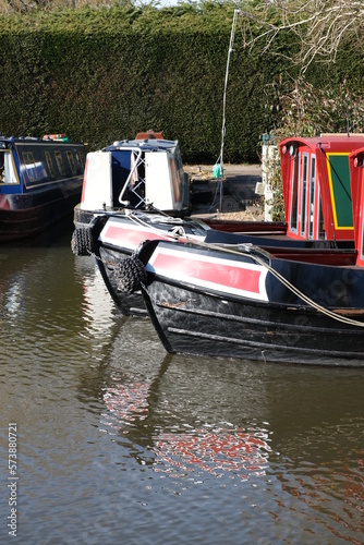 canal boatyard england uk