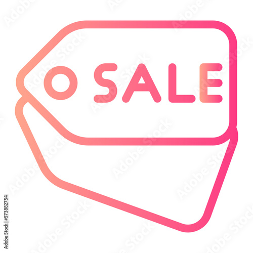 sale gradient icon