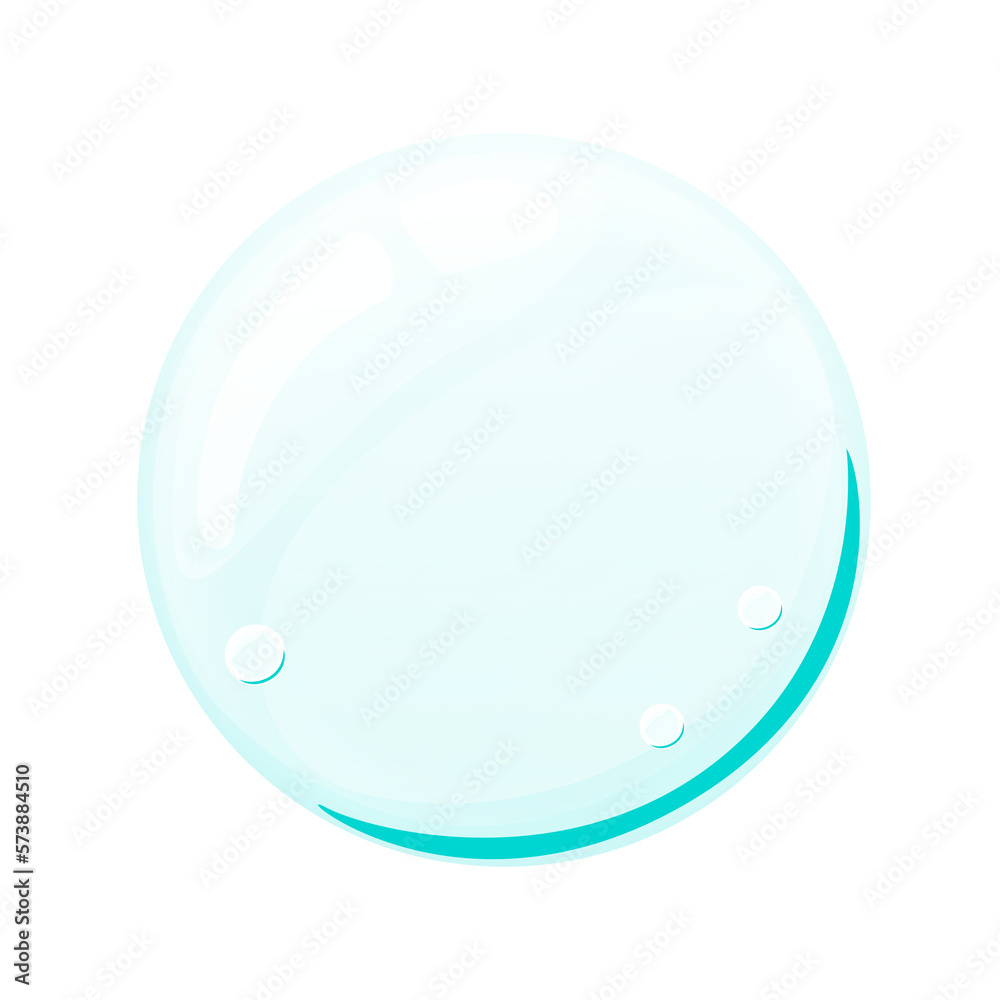 Soap Bubble Isolated Soap Bubble Isolated