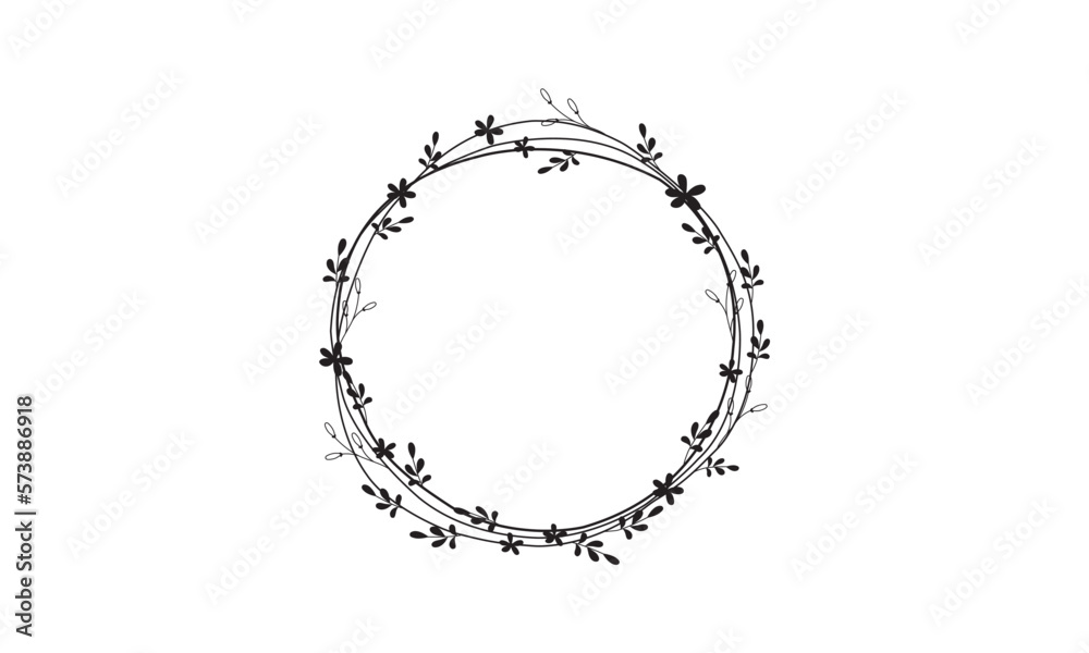 Shamrock Wreath Vector Shamrock Wreath Vector