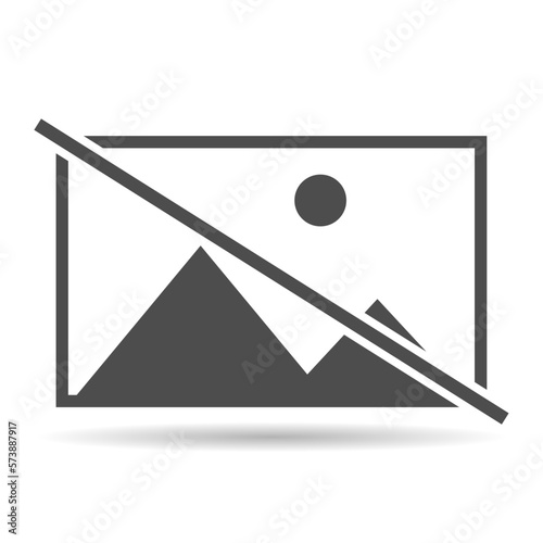 No image vector symbol shadow, missing available icon. No gallery for this moment placeholder
