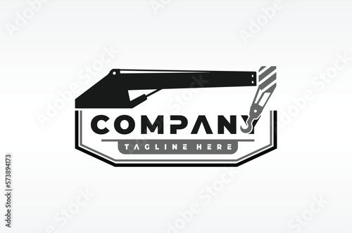 crane service emblem logo