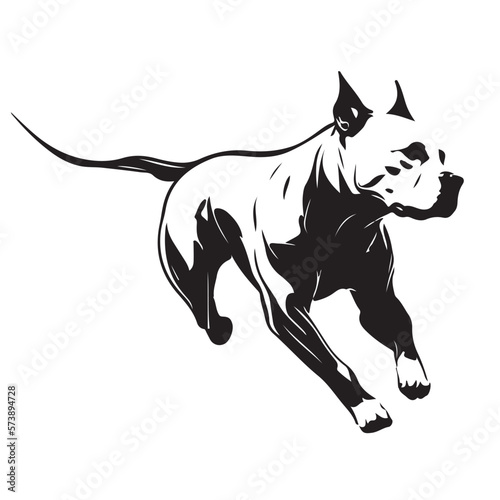 Dog logo icon illustration design vector template
