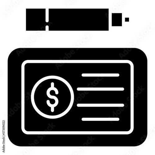 id card money icon