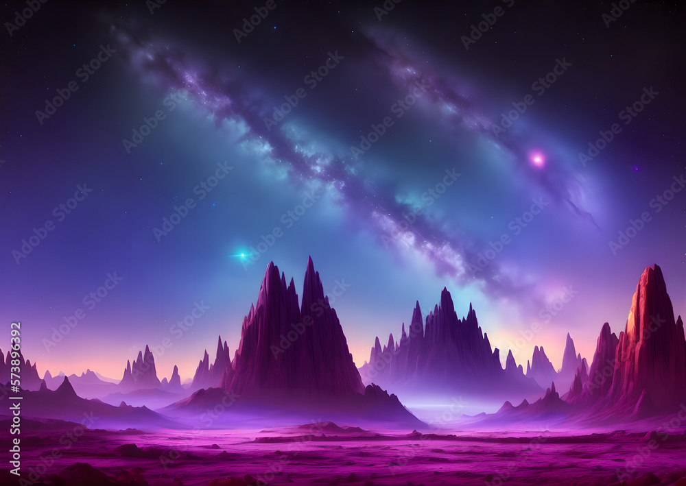 alien landscape