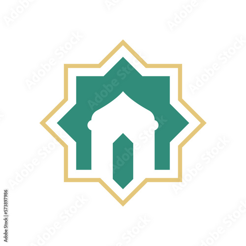 Mosque Islamic Logo