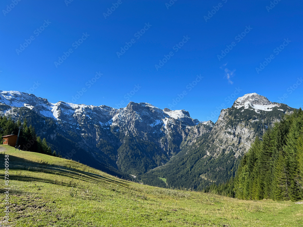 Österreich – Region Achensee, Blick von der Bärenbadalm