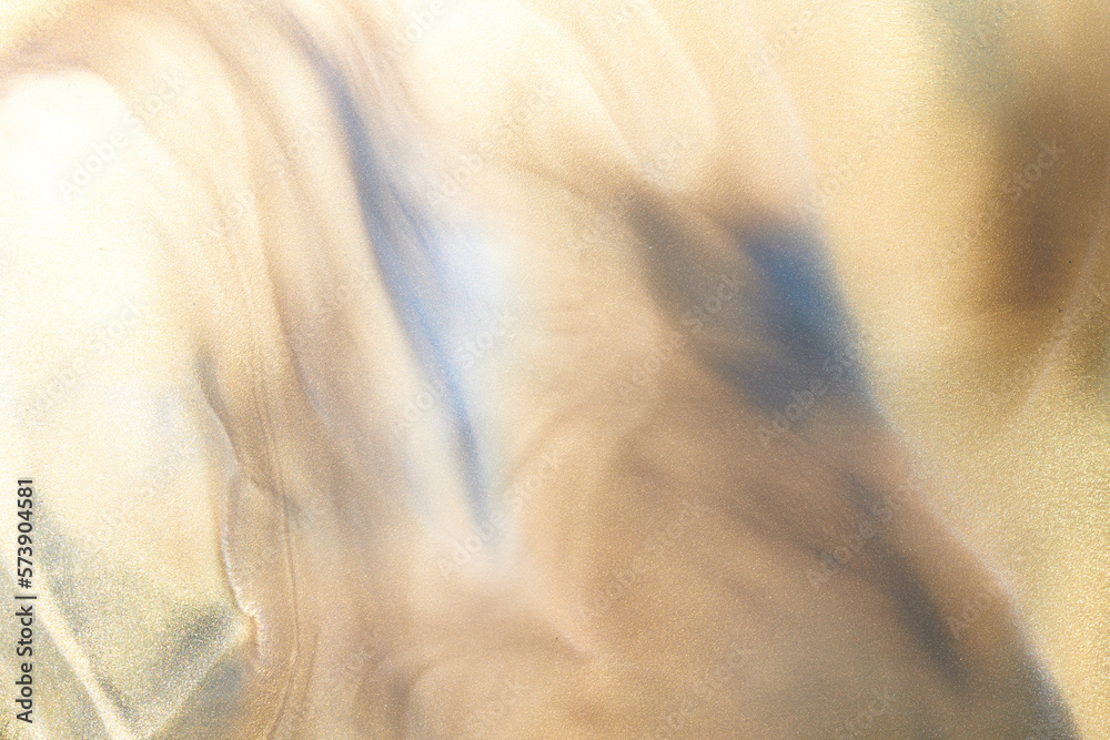 Luxury abstract background, liquid art. Black gold paint mix, alcohol ink blots, marble texture. Modern print pattern