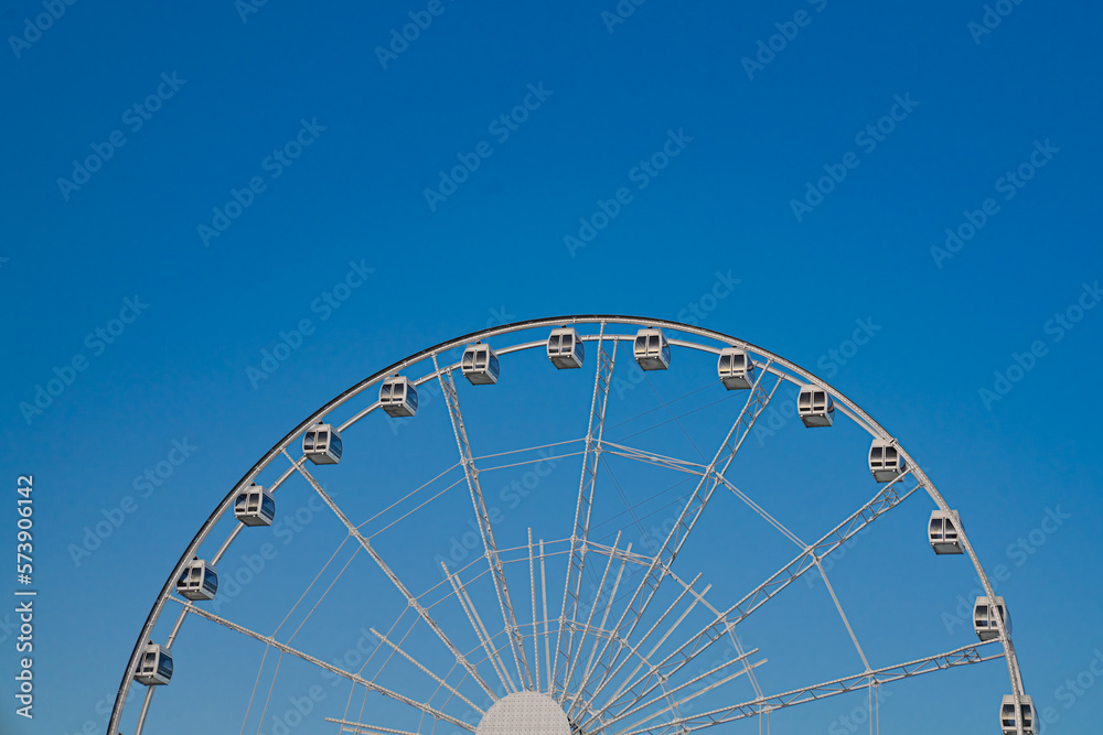 ferris wheel against the sky