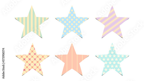 star geometric pattern colorful element illustration vector eps jpeg png 