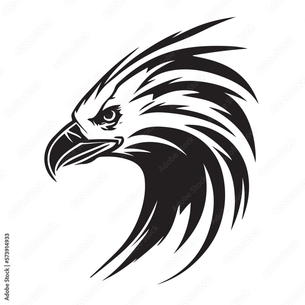 Obraz premium Eagle Vector Logo Template. Illustration of eagle. Vector