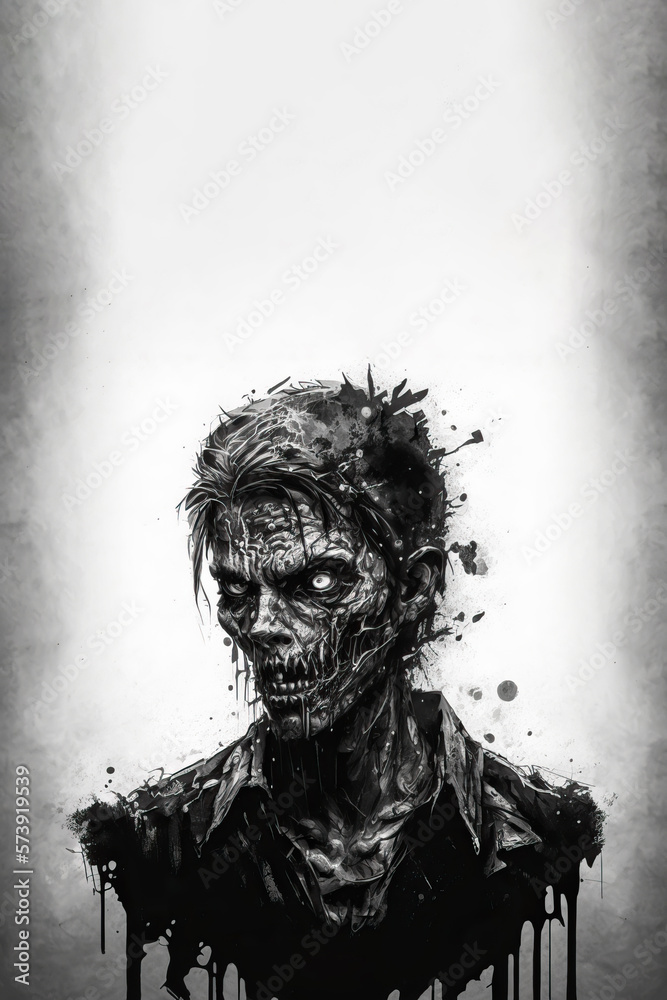 Zombie, Undead, Halloween, Dead, Walking Dead, Generative AI