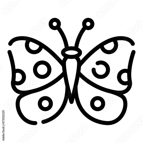 Butterfly is a kind of insect that has a long thin body and brightly colored wings 