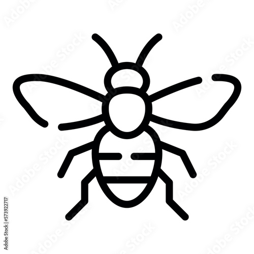 A�bee�is a fuzzy, buzzing insect 