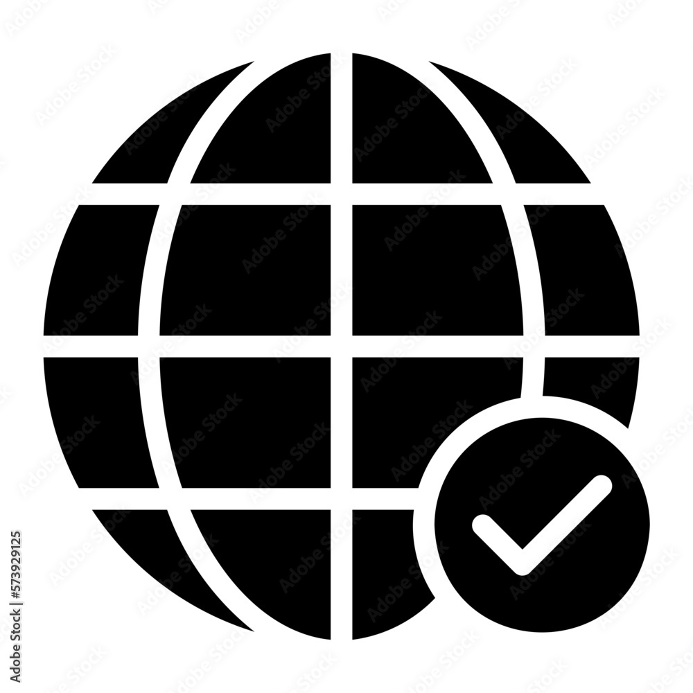 internet glyph icon internet glyph icon