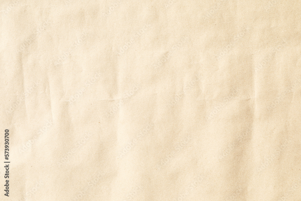 Beige crumpled paper background texture Beige crumpled paper background texture