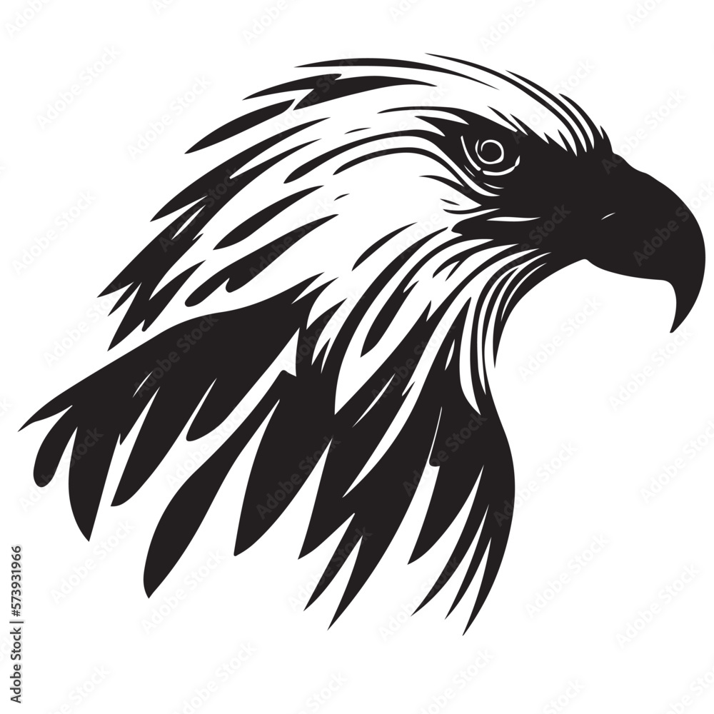 Eagle Vector Logo Template. Illustration of eagle. Vector