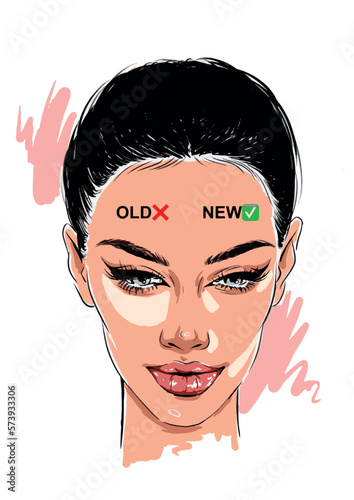 Illustration How to apply your concealer the right way
