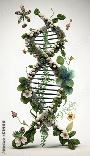 Ecological DNA helix photo