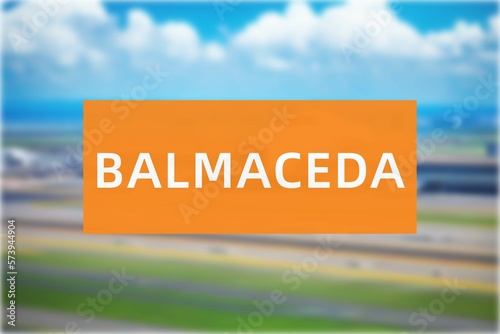 Airport of the city of Balmaceda photo