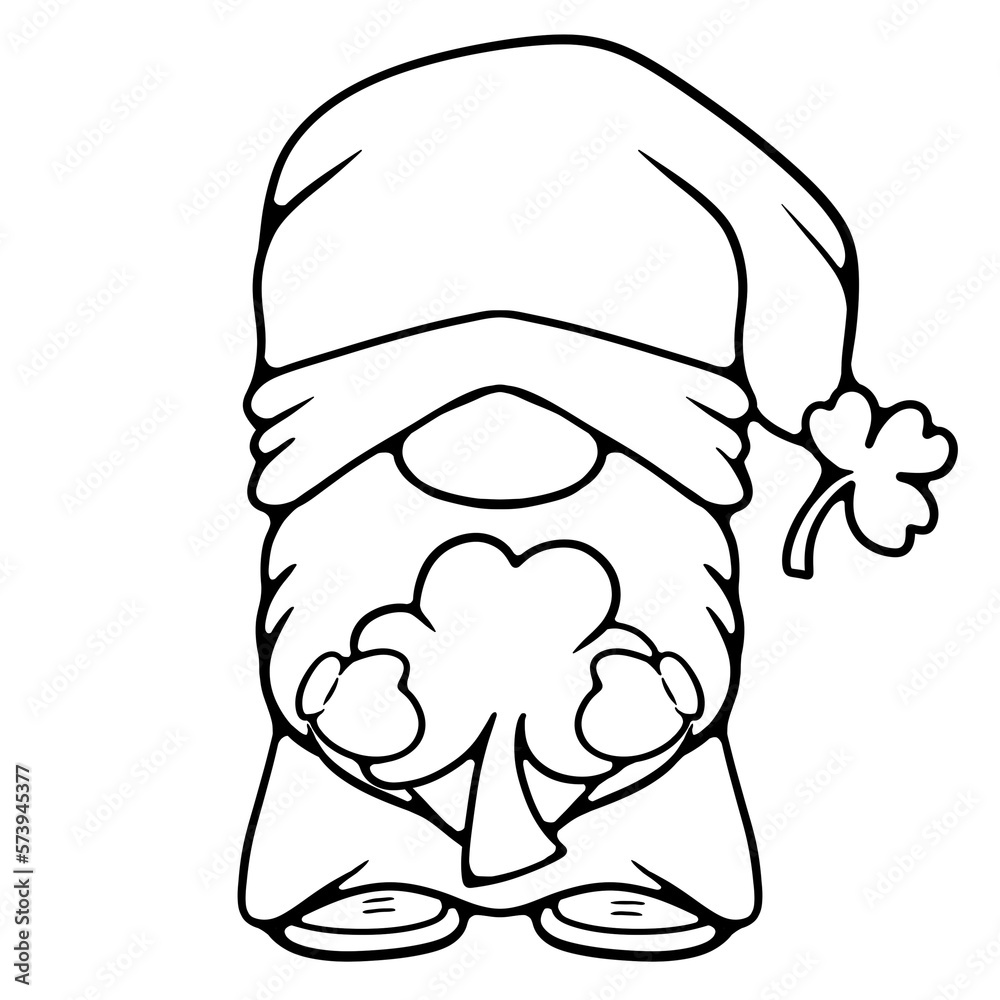 retro st. patrick’s day gnomes cartoon cllipart retro st. patrick’s day gnomes cartoon cllipart