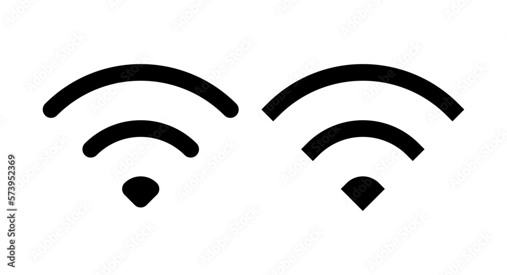 Wifi icon vector illustration. signal sign and symbol. Wireless icon Wifi icon vector illustration. signal sign and symbol. Wireless icon
