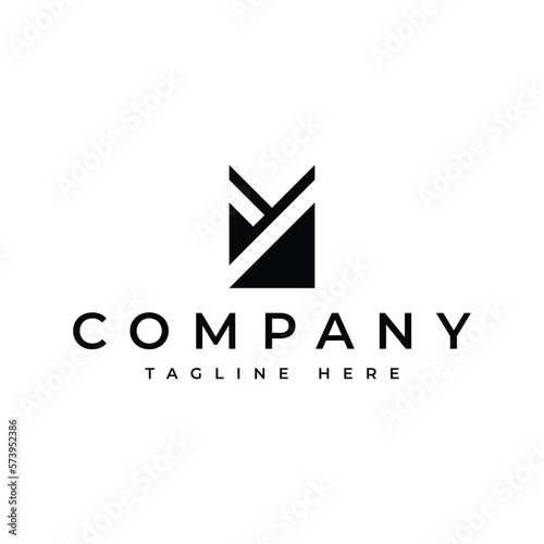 modern letter Y logo design