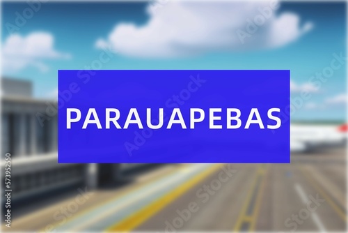 Airport of the city of Parauapebas photo