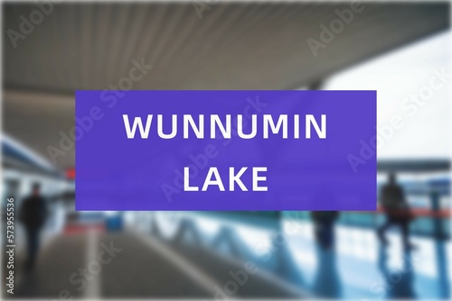 Airport of the city of Wunnumin Lake photo