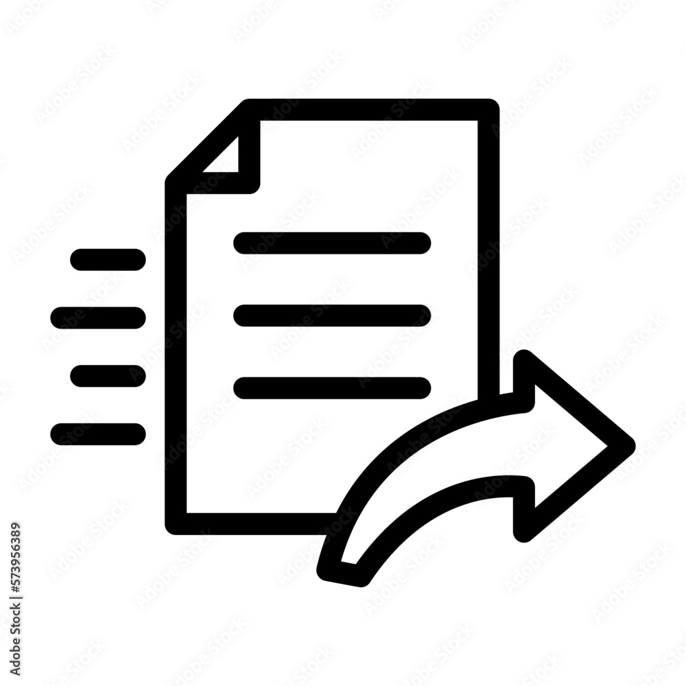 document share line icon illustration vector graphic document share line icon illustration vector graphic