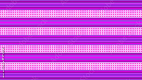 Vector illustration with long lines in blue, purple and pink or light purple colors combined with framing a series of squares in light purple or pink colors