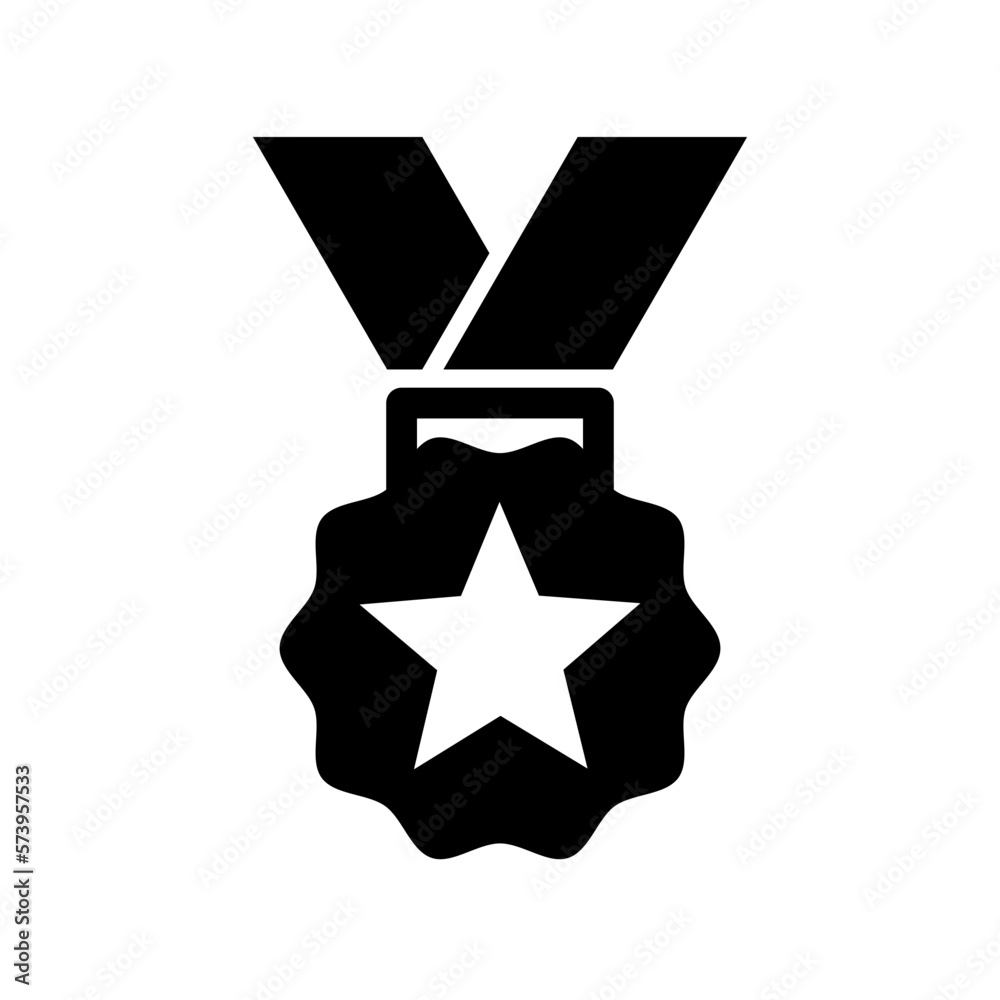medal icon vector logo template, winning icon medal icon vector logo template, winning icon