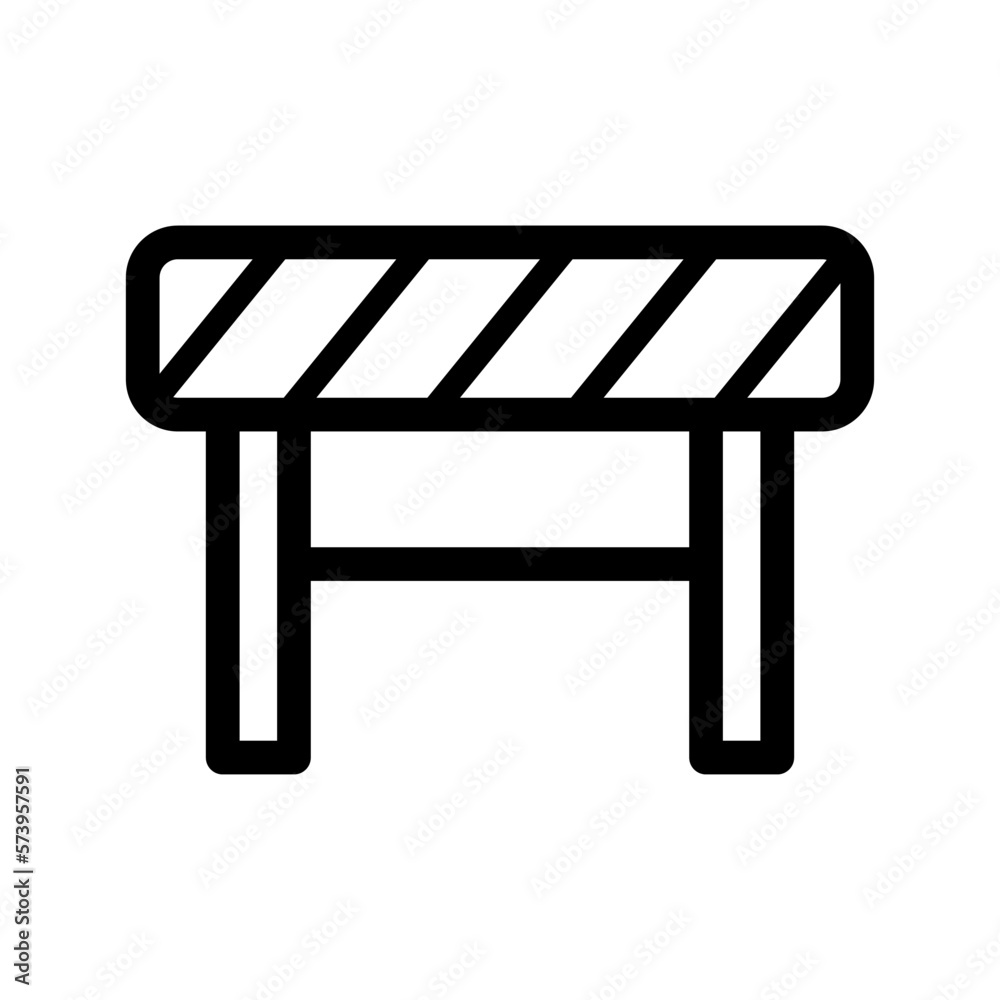 road barrier icon, barrier icon in trendy flat design road barrier icon, barrier icon in trendy flat design